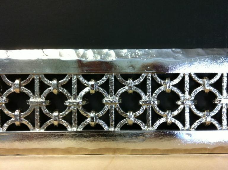 Decorative register grille vent cover